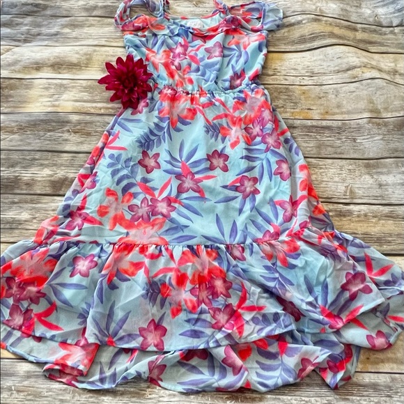 Sleeveless floral dress size XXL (16) - Picture 2 of 3